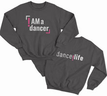 Load image into Gallery viewer, Dance Is Life I AM A DANCER Charcoal
