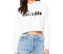 Load image into Gallery viewer, Dance Is Life Crop Hoodie
