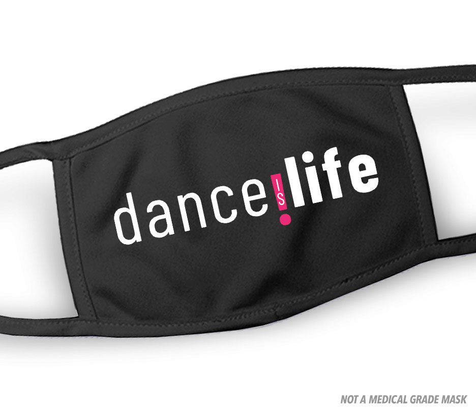 Dance Is Life Original Large Logo Black Flat